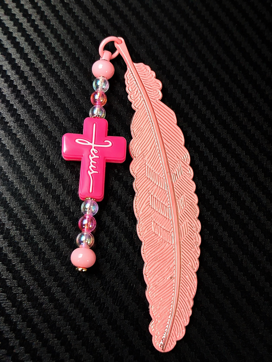 Beaded Feather Bookmarks