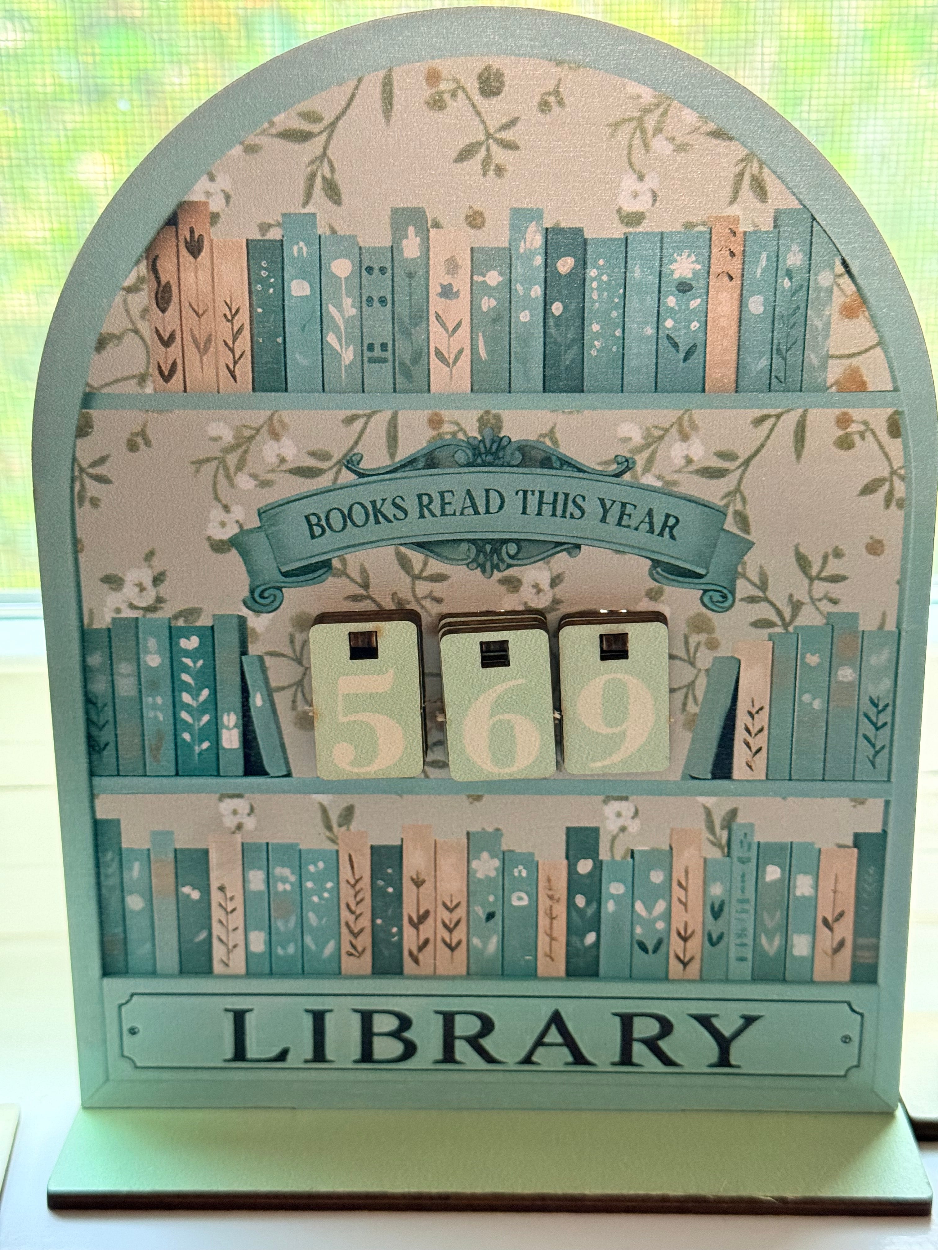 Books Read Counter