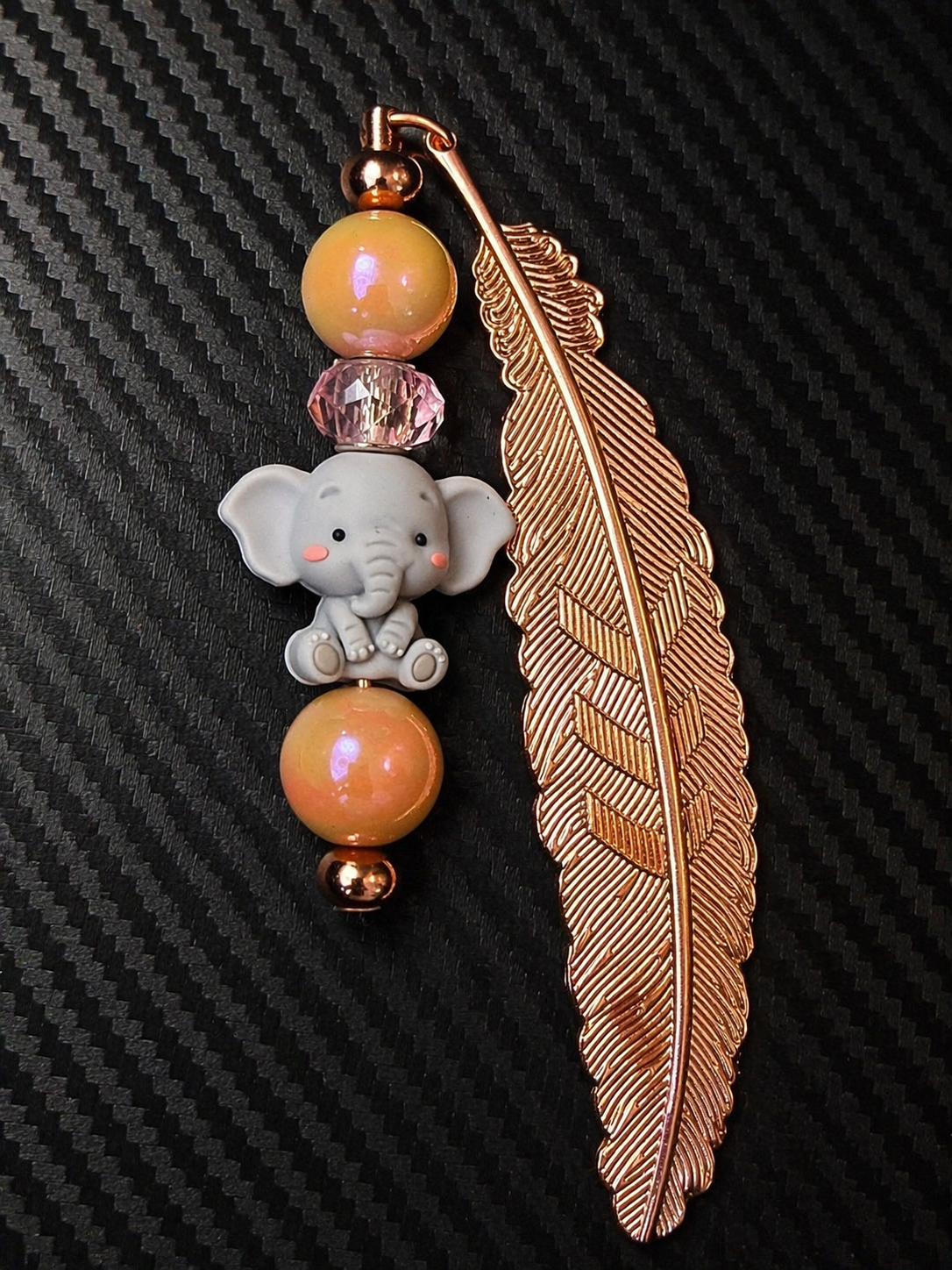 Beaded Feather Bookmarks